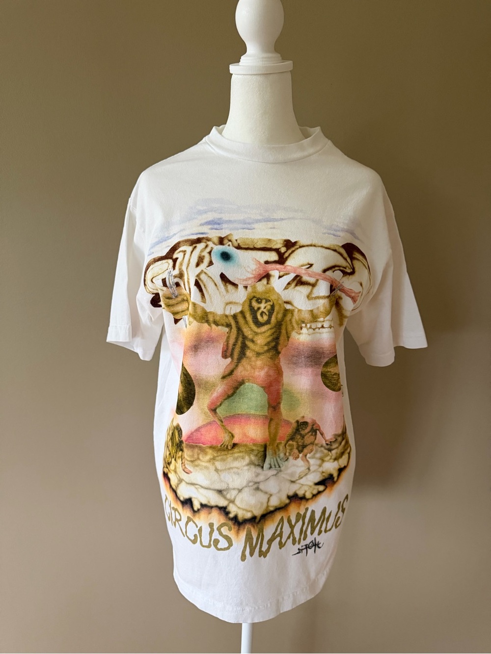 Travis Scott tour Circus Maximus Graphic White Men’s T‑Shirt